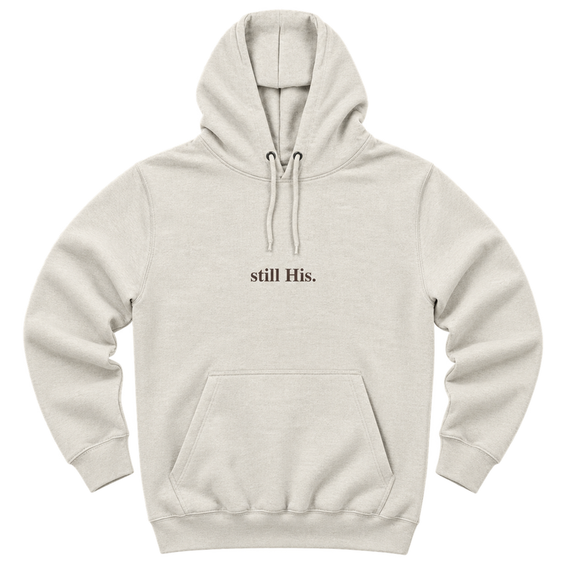 Still His hoodie — transparent front product mockup