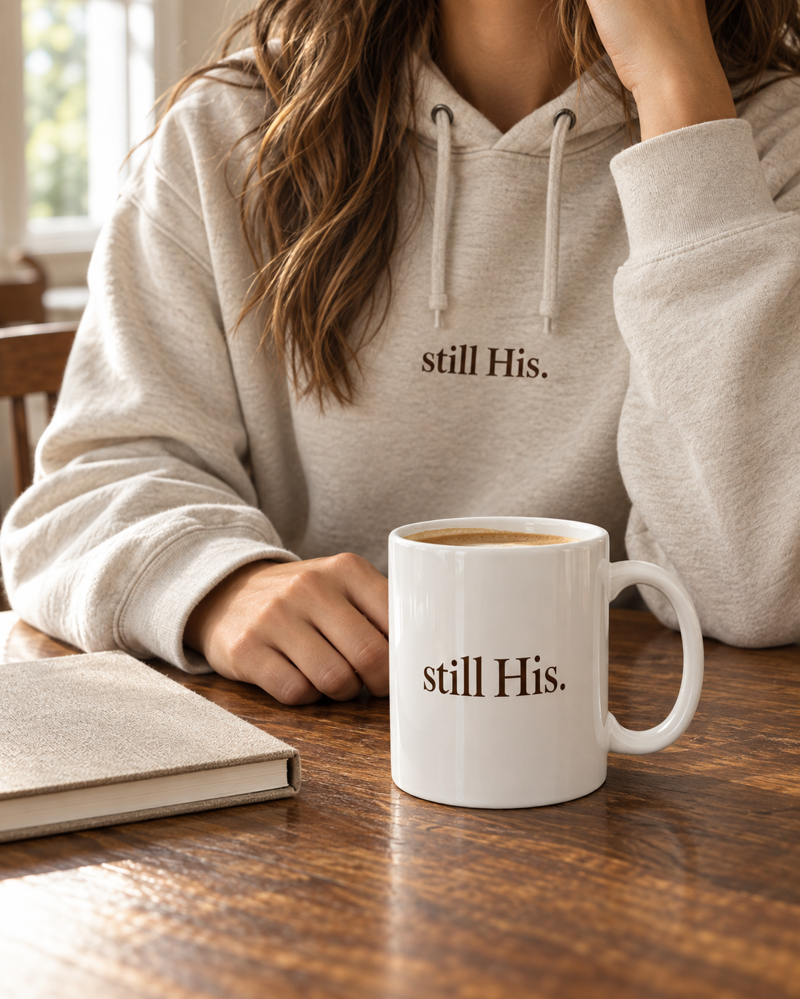 Still His mug — styled editorial lifestyle image